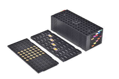 Ingeniería de bandejas de matriz JEDEC para estabilidad térmica y automatización de alta precisión