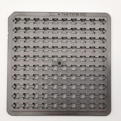 Prenda impermeable modificada para requisitos particulares VCM IC Chip Tray For Small Particle Chips