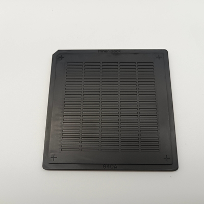 comprar La oblea muere negro los chips CI de Tray For Micro del paquete de la galleta del ESD de 4 pulgadas online manufacture