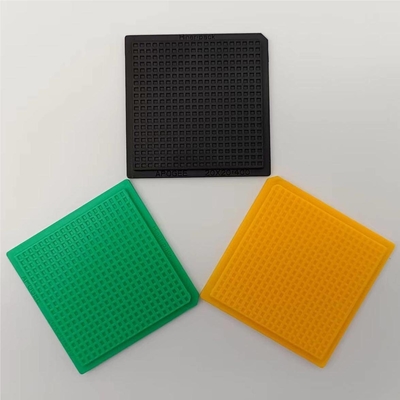 comprar Caja negra no estándar de Chip Trays For Optical Device del paquete de la galleta del ABS online manufacture