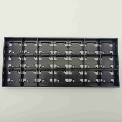 comprar Bandejas negras de la matriz de Jedec de la PC para el almacenamiento del componente electrónico online manufacture