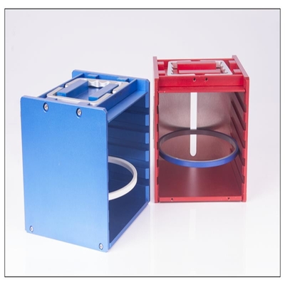 comprar 6 pulgadas 5 soltos portador de obleas semiconductor para la inspección y el transporte en la fabricación de obleas online manufacture