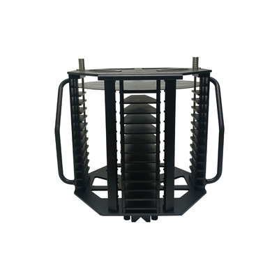 comprar Forma especial personalizada 12 pulgadas 25 ranuras portador de obleas de metal de la serie de casetes Los productos se utilizan en la producción de obleas online manufacture