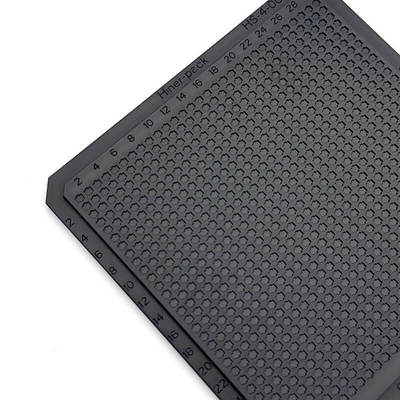 comprar Durable Carbon Reinforced Waffle Pack Tray with Flatness Less Than 0.3mm for Temperature 80°C~120°C online manufacture