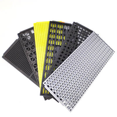 comprar Tamaño regular bandejas de envío antistáticas coloridas termostábiles para componentes de IC Fabricación en línea