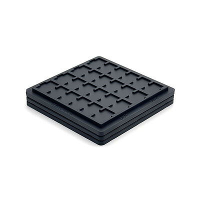 Comprar Envases profesionales de waffle ESD para componentes de IC de tono fino con diseño antiestático y a prueba de polvo y tamaño de cavidad personalizable Fabricación en línea