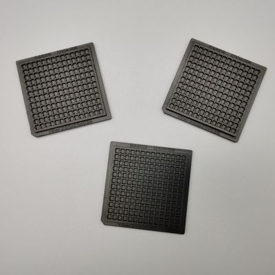 comprar 2 pulgadas cuadradas portátil negro de plástico IC bandeja de chips para dispositivos IC online manufacture