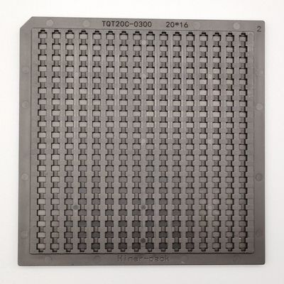 comprar El hacer un túnel especial forma las bandejas del paquete de la galleta material del ESD de 4 pulgadas online manufacture
