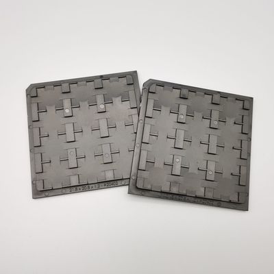 comprar Bandeja da alta temperatura plástica negra del ESD 12PCS de la bandeja del paquete de la galleta online manufacture