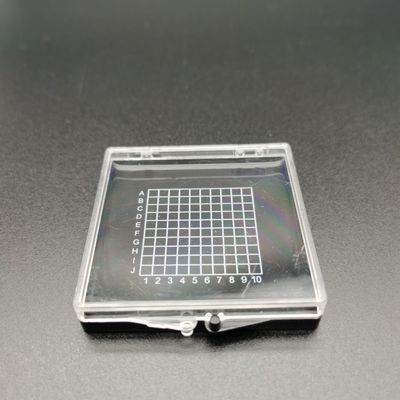 comprar Cubierta transparente de la caja pegajosa ligera del gel para almacenar las piedras preciosas online manufacture