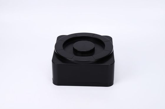comprar El expedidor horizontal antiestático negro de la oblea giró el ODM abierto del OEM de la caja online manufacture