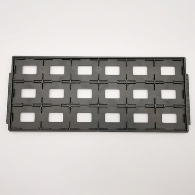 comprar Bandejas estándar de JEDEC de la inyección de los componentes de IC del transporte con de bolsillo grande online manufacture