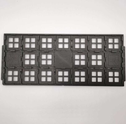 comprar Bandejas negras plásticas de la matriz del SGS ESD Jedec para los productos electrónicos online manufacture