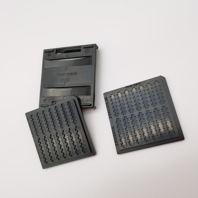 comprar Bandejas seguras cargadas de encargo de IC Chip Tray Anti Static ESD del paquete de la galleta online manufacture