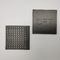 Zafiro cargado estático anti negro del ESD IC Chip Tray High Temperature Resistance For