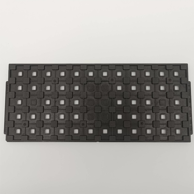 Un buen precio. Bandeja modificada para requisitos particulares de la matriz del negro de JEDEC MPPO ESD para el dispositivo electrónico en línea