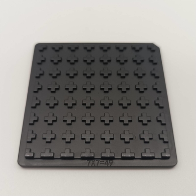 Un buen precio. Bandeja de chip de PC de alta temperatura personalizada para cargar el chip IC en línea