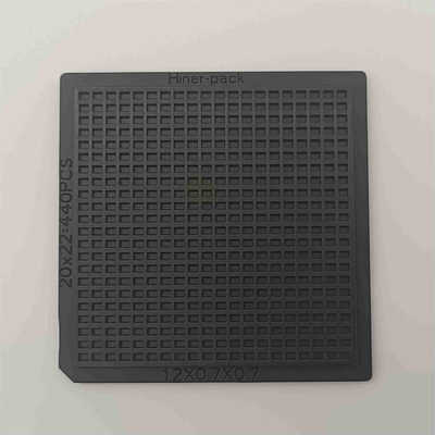 Un buen precio. paquete Chip Trays For Photoelectric Devices de la galleta de la PC del cuadrado 20x22 en línea