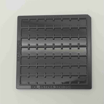 Un buen precio. 56PCS modificó el paquete negro de la galleta para requisitos particulares de 2 pulgadas con hacer juego la tapa en línea