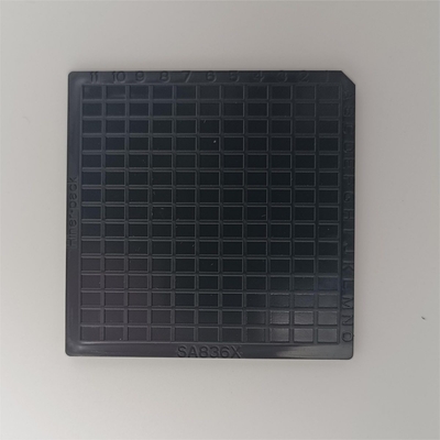 Un buen precio. Almacenamiento a prueba de polvo negro de Chip Tray For IC del paquete de la galleta de 2 pulgadas en línea