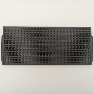 Un buen precio. Matriz Pes Negro Jedec bandeja estándar 0,76 mm Planitud Para piezas electrónicas en línea