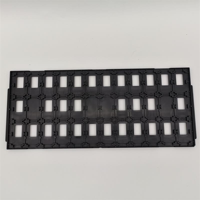Un buen precio. Las bandejas IC BGA Black Jedec apilables se ajustan al equipo de automatización en línea