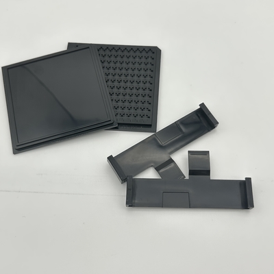 Cuadrado diseño ESD IC bandeja de chips con alta compatibilidad paquete de gofres con tapas y clips