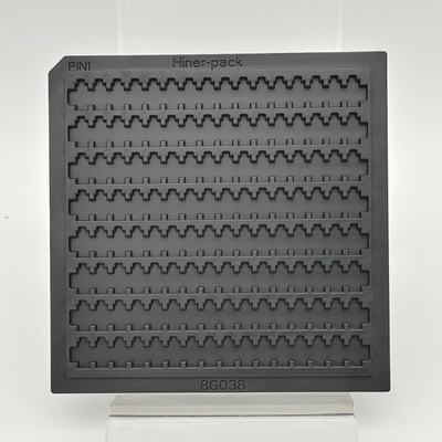 Un buen precio. Tamaño estándar de la bandeja de la matriz de chip IC cantidad 128 PCS adecuado para llevar chips electrónicos en línea