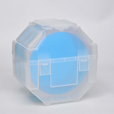 Un buen precio. Caja de envío transparente de la oblea de 8 pulgadas en línea