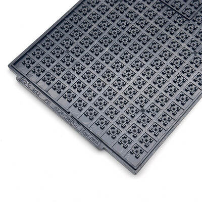 Un buen precio. Producción limpia JEDEC bandejas IC para protección de obleas en línea