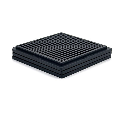 Un buen precio. Envasador de Waffle ESD duradero de alta resistencia con diseño de rejilla de precisión para chips IC en línea