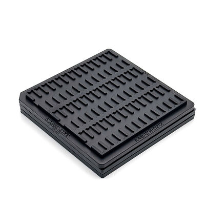 Un buen precio. Bandejas Reutilizables Antiestáticas Tipo Waffle con Tamaño de Cavidad Personalizable para Protección de Chips IC Semiconductores en línea