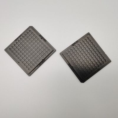 Un buen precio. Bandejas plásticas cargadas de IC de la oblea desnuda bandejas del envío del ESD de 2 pulgadas en línea