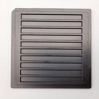 Un buen precio. Reuseable 2 tamaño modificado para requisitos particulares del ESD de las bandejas del dado de la pulgada ABS negros desnudos en línea