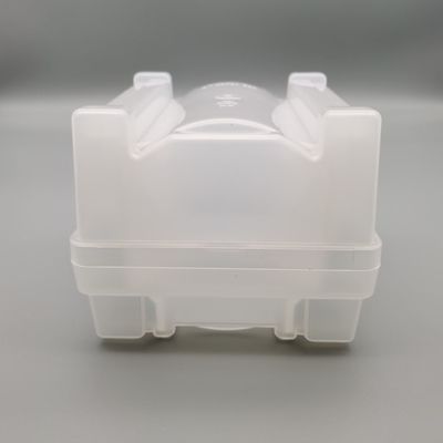 Un buen precio. Caja de envío de la oblea de los PP de la clase del recinto limpio casetes transparentes de la oblea de 4 pulgadas 100m m en línea