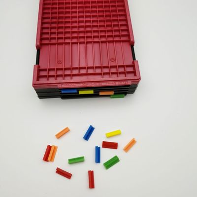 En el caso de las placas de Jedec IC multicolores reutilizables, las placas de identificación del clip