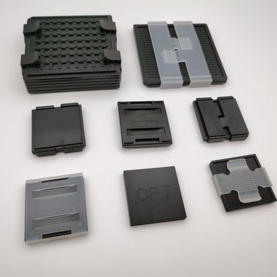 Un buen precio. ESD 2 pulgadas Reutilizable Waffle Pack Capazos Clips Push Pull Tipo en línea