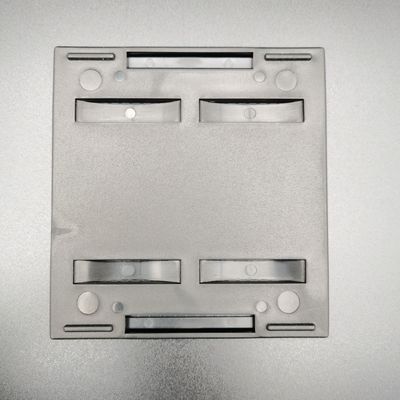 Un buen precio. Reciclable antiestático de la galleta del negro de 4 pulgadas del paquete de los clips de vaivén de las tapas en línea