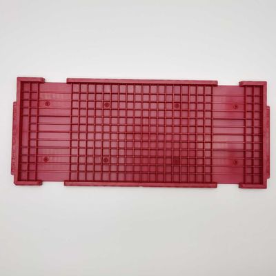 Un buen precio. Bandejas rojas estándar de Jedec IC Tray Cover Anti Static ESD del ABS en línea