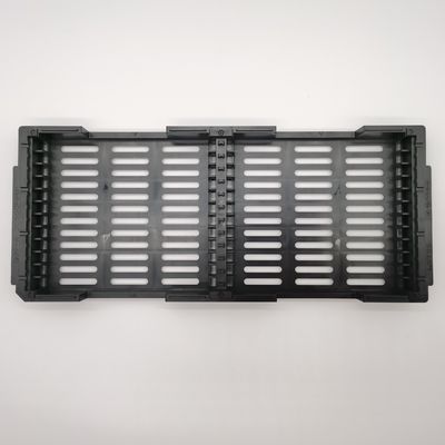 Un buen precio. Color antiestático del negro del ESD de las bandejas de la matriz plástica del conector que lleva en línea