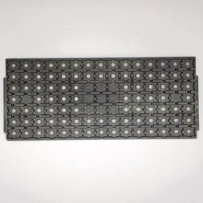 Un buen precio. Bandejas negras de encargo de Jedec Tray Anti Static Components Matrix en línea
