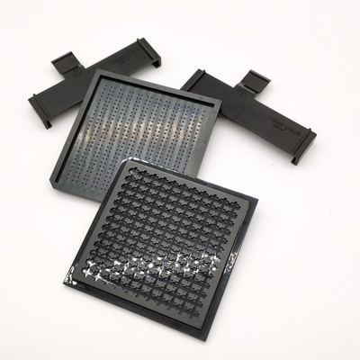 Un buen precio. Material optoelectrónico de encargo de los PP de la PC del clip de Chip Waffle Pack Tray Cover en línea